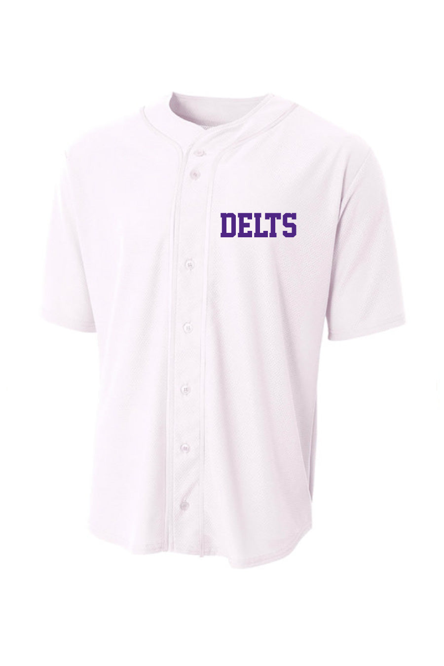 Delts White Baseball Jersey – The Delt Store